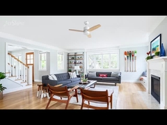 ডিসি মোটর এবং এমডিএফ ব্লেড সহ 36 ইঞ্চি 2-ইন -1 সিলিং ফ্যান