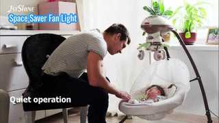 36 ইঞ্চি প্রত্যাহারযোগ্য সিলিং ফ্যান ডিমেবল লাইট