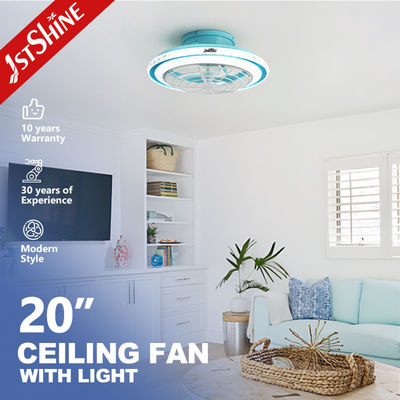 কেনা 110-220V হোম উচ্চ বায়ুপ্রবাহ নীল সিলিং ফ্যান, OEM 1stshine LED এবং ব্লেডের উপাদান সহ অনলাইনে উৎপাদন