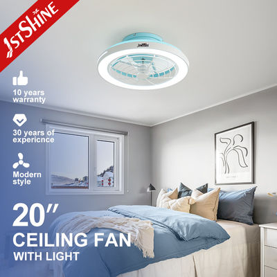 কেনা বড় বায়ু প্রবাহ 20 ইঞ্চি নীল সমাপ্তি LED সিলিং ফ্যান বেডরুম আধুনিক নকশা জন্য অনলাইনে উৎপাদন