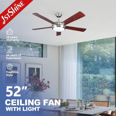 কেনা 110V/50Hz ভোল্টেজ 1stshine সিলিং ফ্যান 52 ইঞ্চি এয়ার কুলিং মোটর এবং রিমোট কন্ট্রোল সহ অনলাইনে উৎপাদন