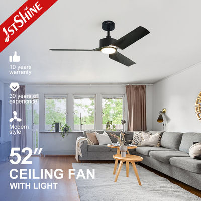 কেনা 110-240v/50-60Hz লিভিং রুমের জন্য LED সিলিং ফ্যান, ৩টি প্লাস্টিকের ব্লেড এবং ডিসি কপার মোটর সহ অনলাইনে উৎপাদন