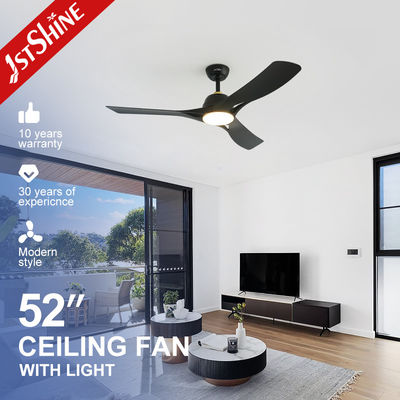 কেনা 110-240v/50-60Hz ABS কালো ব্লেড সিলিং ফ্যান, রিমোট কন্ট্রোল এবং ডিমযোগ্য আলো সহ অনলাইনে উৎপাদন