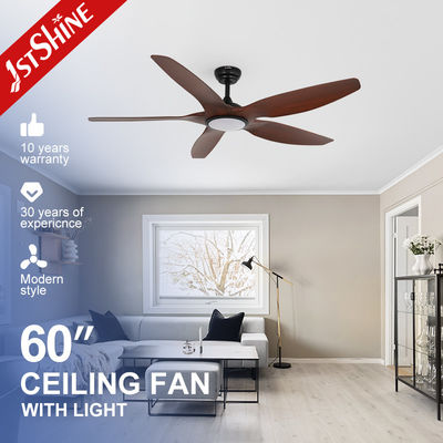 কেনা লিভিং রুম ফ্যান্সি 52 ইঞ্চি LED সিলিং ফ্যান ABS ব্লেড বডি LED ল্যাম্প এয়ার কুলার অনলাইনে উৎপাদন