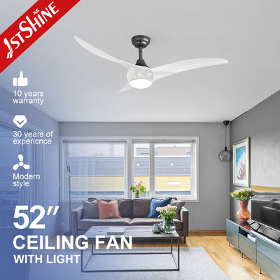 কেনা 52' রিমোট LED সিলিং ফ্যান ইনডোর সজ্জা উচ্চ গতির কম শব্দ অনলাইনে উৎপাদন