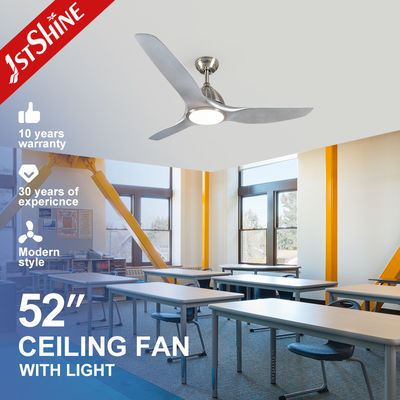কেনা OEM 52 ইঞ্চি 220v ডিমেবল LED প্লাস্টিক সিলিং ফ্যান কাস্টম লোগো অনলাইনে উৎপাদন