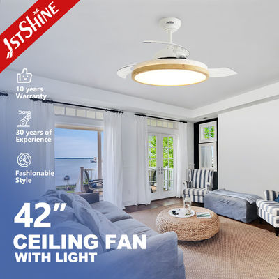 কেনা 220v নিম্ন ওয়াট LED সিলিং ফ্যান শক্তি সংরক্ষণ আধুনিক ভাঁজ ব্লেড অনলাইনে উৎপাদন