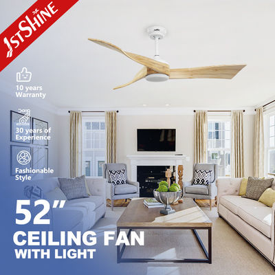 কেনা 230V কঠিন কাঠের ব্লেড ৩ রঙের LED ডিমযোগ্য সিলিং ফ্যান রিমোট কন্ট্রোল সহ অনলাইনে উৎপাদন
