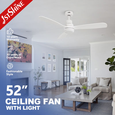 কেনা Home Office 1stshine এসি এনার্জি সেভিং এবং এলইডি লাইট সহ সলিড কাঠের ব্লেড সিলিং ফ্যান অনলাইনে উৎপাদন