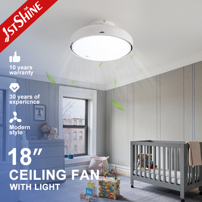 কেনা 18-Inch Bladeless Ceiling Fan with LED Light and DC Motor অনলাইনে উৎপাদন