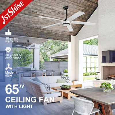 ভালো দাম 65 ইঞ্চি আধুনিক LED সিলিং ফ্যান ডিসি মোটর বড় উচ্চ বায়ু ভলিউম ABS ব্লেড অনলাইন