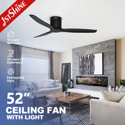 1stshine Ceiling Fan Simple Design সাদা এসি মোটর 3 স্পিড রিমোট কন্ট্রোল সুবিধা