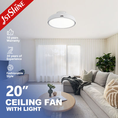 ভালো দাম 20-Inch LED Ceiling Fan for Bedroom – Bladeless, Quiet DC Motor, Modern Flush Mount Design অনলাইন
